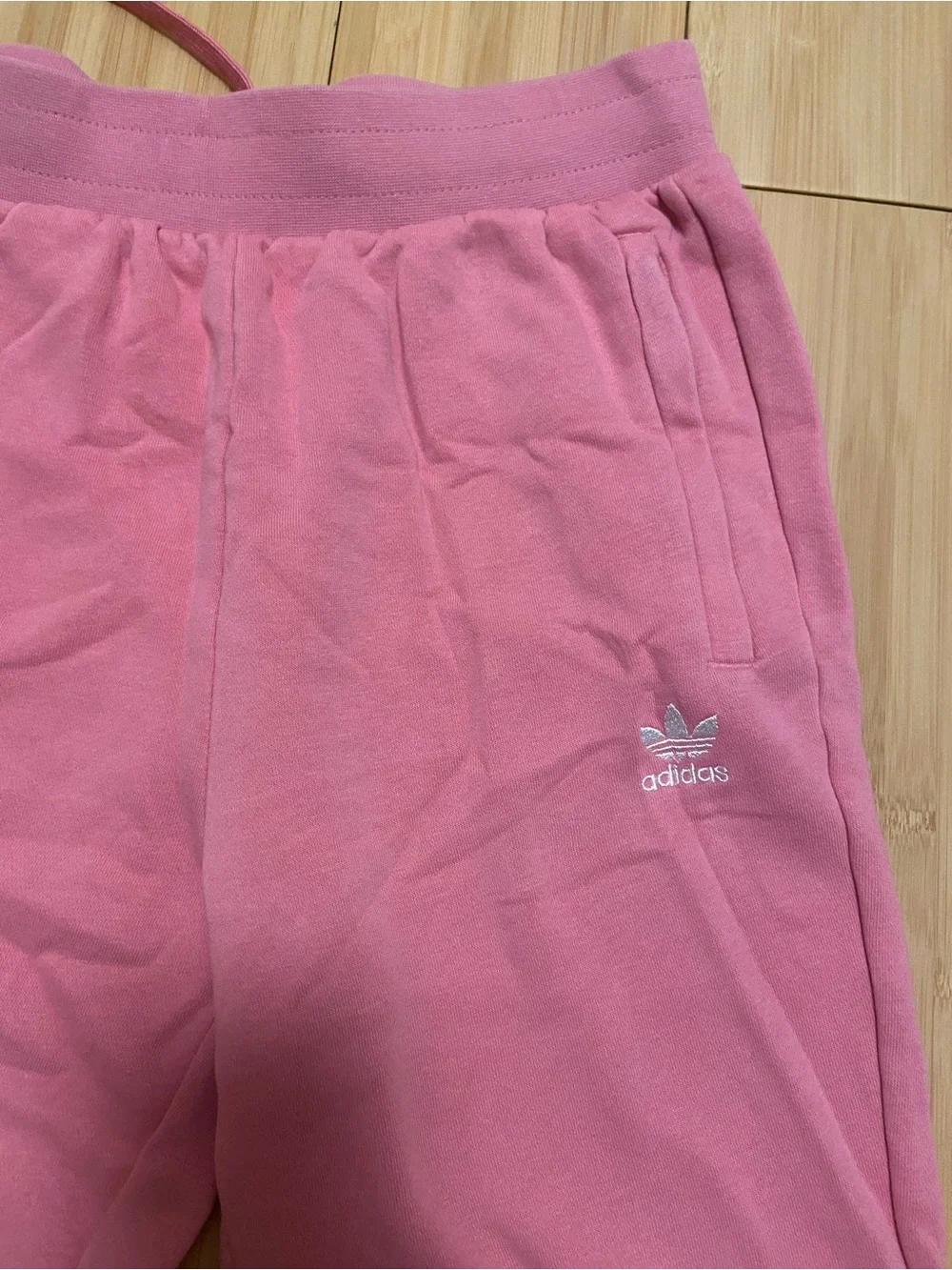 Adidas Kids Pink Trefoil Joggers Girl 12/14